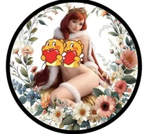 2025 Spicy Poker Chip Red Flower Queen 1 oz silver Art Round mintage 100