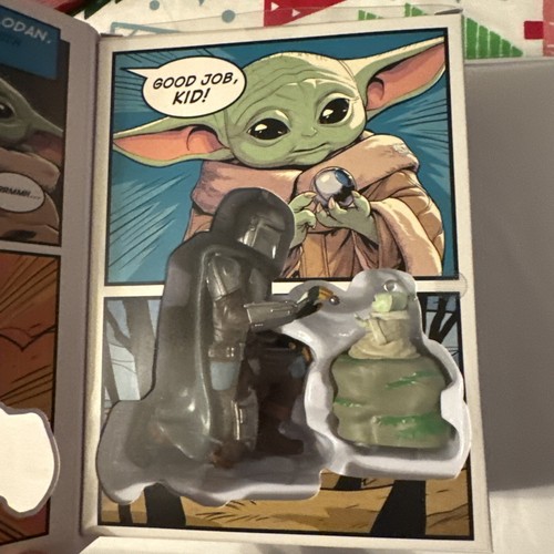 Hallmark Star Wars The Mandalorian Chapter 13 2 Ornament Set Grogu Disney - Picture 4 of 5