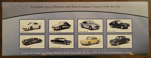 Sun Star 1/18 1958 Mercedes-Benz 220SE Coupe, Cream Ivory Diecast New #3562 - Picture 6 of 9