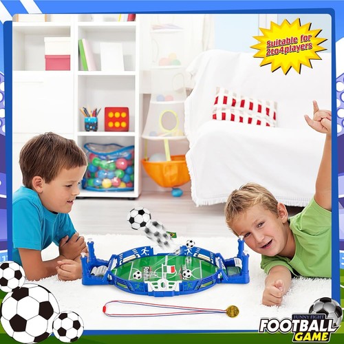 Mini Tabletop Fußball Spiel Set Tischkicker Brett für Kinder & Erwachsene, Familienspiel N - Bild 8 von 11