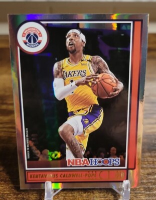 2021-22 Panini Hoops Premium Box Silver Kentavious Caldwell Pope /199 #176 SP