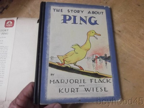 The Story About Ping by Marjorie Flack, Illus by Kurt Wiese-First Edition!!! - Picture 2 of 12