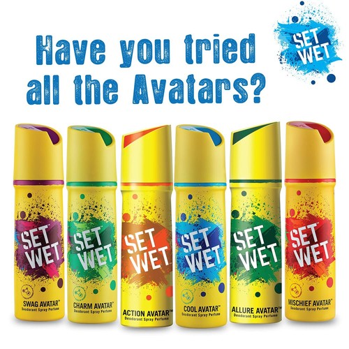 Set Wet Charm Avatar Deodorant & Body Spray Perfume For Men, 150 ml (Pack of 2) - Picture 4 of 7
