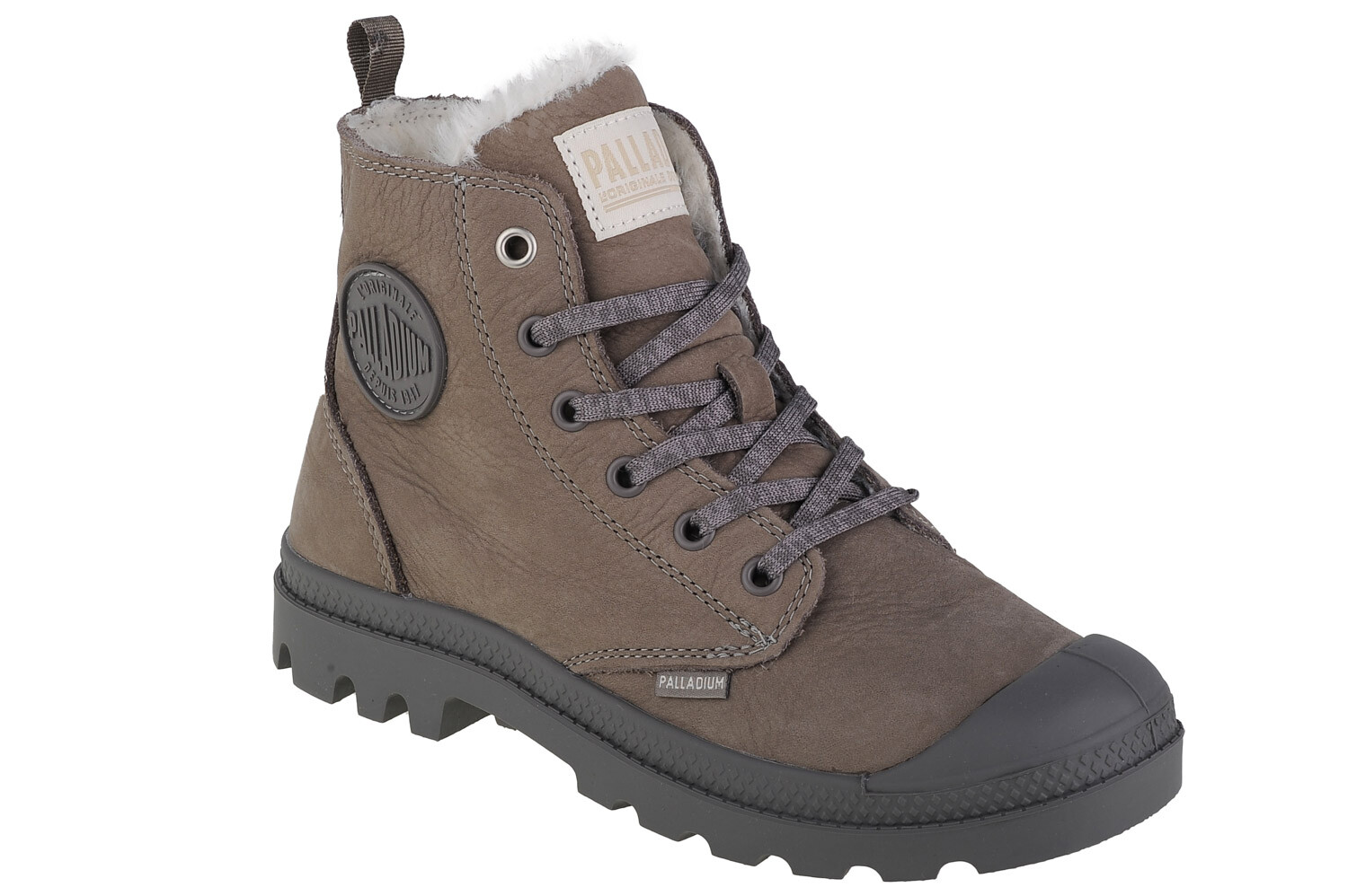 Кроссовки Damen, Palladium Pampa Hi Zip WL, Grau