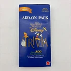 VINTAGE The Wonderful World of Disney Trivia Family Add On Pack UNUSED Mattel