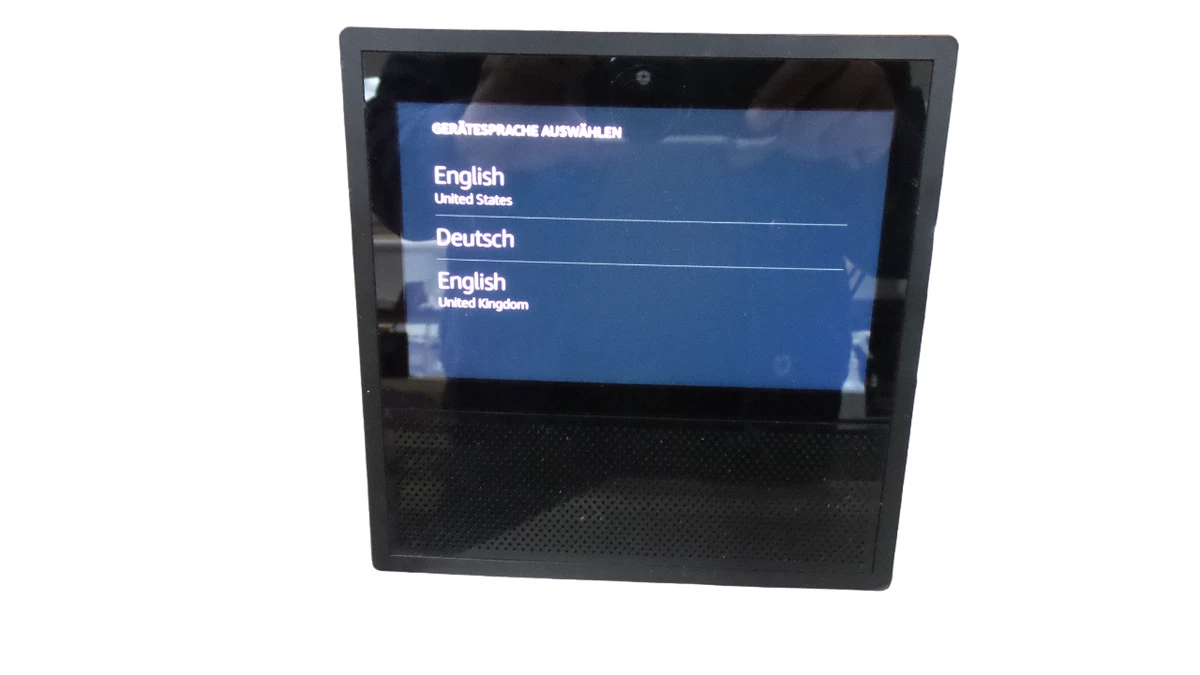 Amazon Echo Show (1st Generation) Alexa White Smart Speakers for