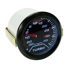 Universal 52mm Pointer Car Turbo Boost Meter Pressure Gauge 35 Psi B8