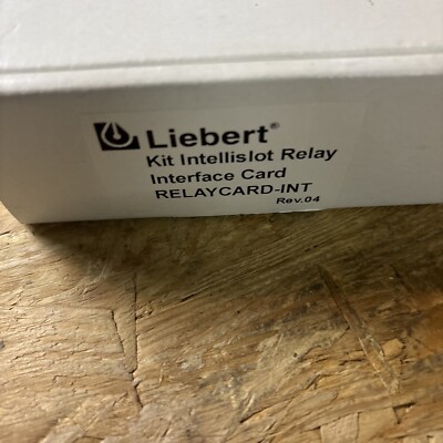 LIEBERT SOLA VERTIV EMERSON RELAYCARD- INT  Relay Interface Card Kit