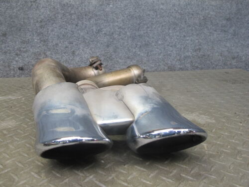 08-10 PORSCHE CAYENNE 957 GTS REAR RIGHT & LEFT SIDE EXHAUST TAIL PIPE TIPS SET - Imagen 4 de 24