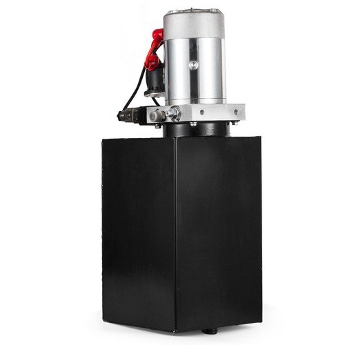 8 Quart Double Acting Hydraulic Pump Dump Trailer 12V DC Unit Pack Power Unit - Picture 11 of 18