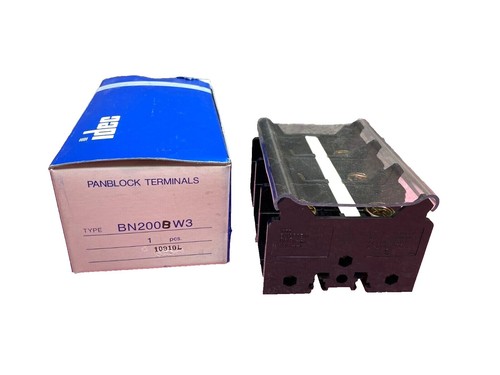 IDEC Panblock Terminals BN150WPN05 600V 150A NSMP 5 pieces IDEC Panblock Terminals BN150WPN05 600V 150A NSMP 5 pieces