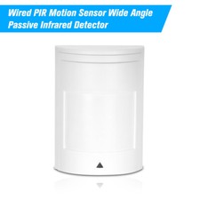 Wired PIR Motion Sensor Wide Angle Infrared Detector Home Security Alarm System