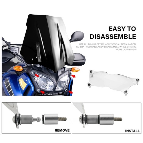 Headlight Protector Guard Light Cover For YAMAHA XT 1200 Z XT1200Z Super Tenere - Picture 3 of 14