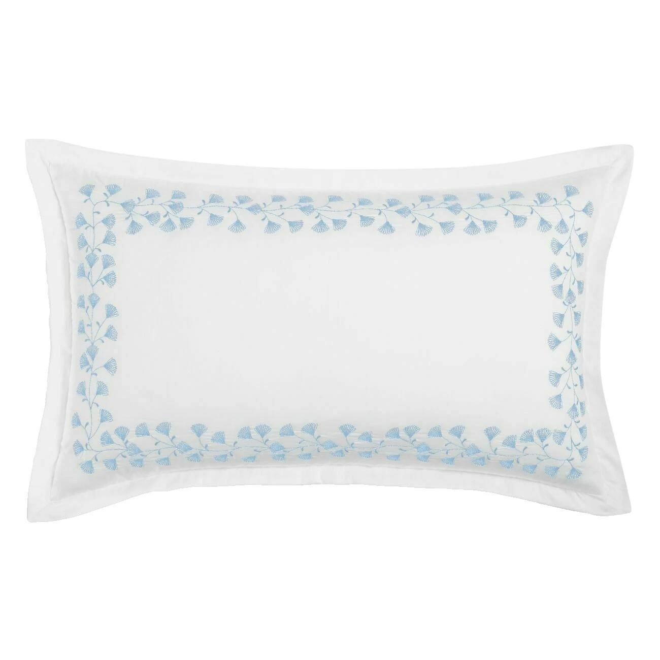 Cotton Sateen Embroidered Country Home Décor Pillows
