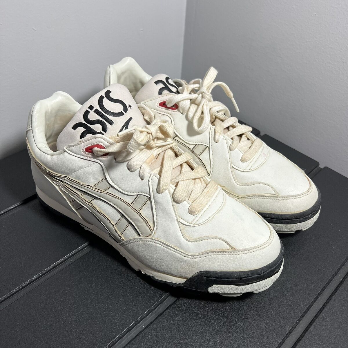 Vintage 1992 ASICS KY-27 AT Smasher White 920103 Shoes Mens Size 11 Vintage 1992 ASICS KY-27 AT Smasher White 920103 Shoes Mens Size 11