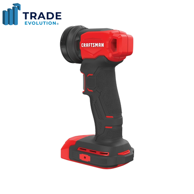 craftsman rechargable flashlight V20 LED Work Light, Spotlight Flashlight, 2,500 Lumens, Rechargeable Spotlights Handheld, Cordless, Tool Only (CMCL060B) the light can be easily mounted in various positions Craftsman Flashlight