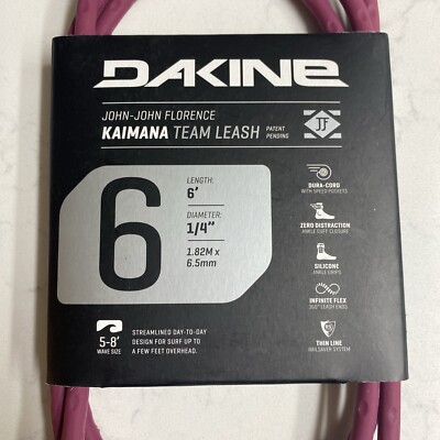 DAKINE Kaimana Pro Comp & Team Leash 2本 KAIMANAPROCOMPLEASH6FTX3SIXTEE