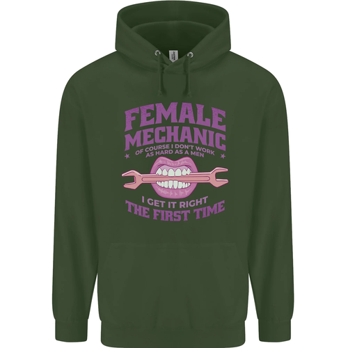 Funny Female Mechanic Childrens Kids Hoodie - Picture 53 of 88