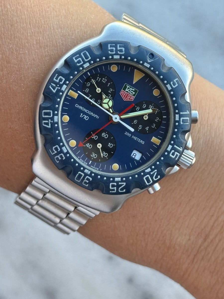 TAG Heuer Formula 1 Blue Men's Watch - CA1210-RO for sale online