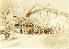 L.Courvoisier-Haas, Switzerland, Hôtel de la Chute, Courvoisier Group Vintage Album