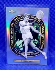 2021 Topps Chrome MARGARET SMITH COURT #ROH-6 Silver Rings of Honor ITHF ASTL
