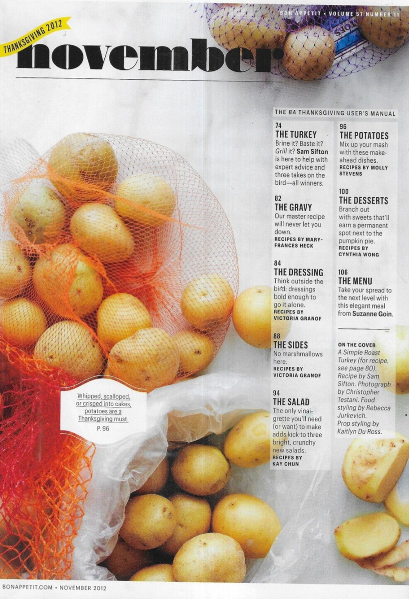 Bon Appétit Simple Thanksgiving Stuffing Hetty Thanksgiving Sides