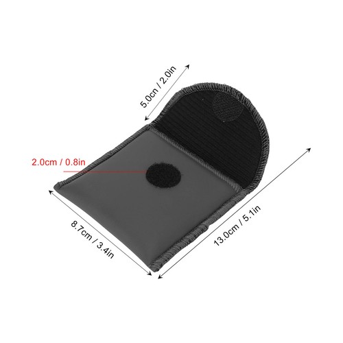 Hearing Aid Pouch PU Leather Portable Pocket Size Hearing Amplifier Carrying S& - Picture 11 of 12