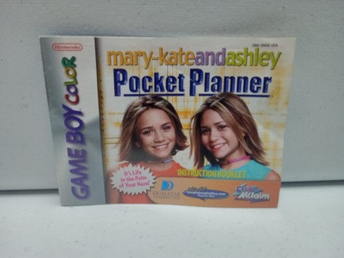 Game Boy Color Mary Kate e Ashley manuale di istruzioni e poster - Foto 3 di 4