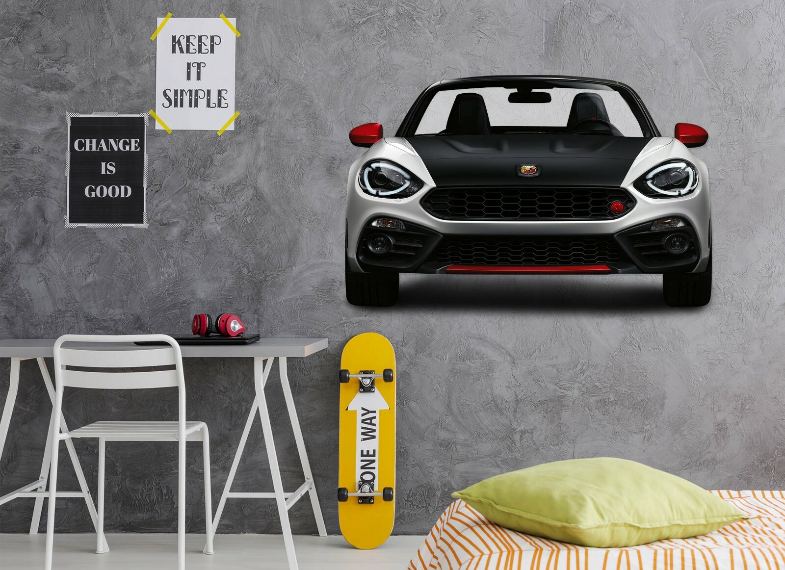 3D Racing Car M184 Car Tapeta Mural Plakat Naklejka ścienna Transport Nowe, popularne
