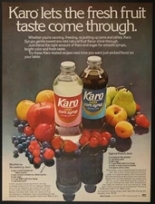Karo Corn Syrup Light Dark Pancake Waffles Vintage Print Ad 1977