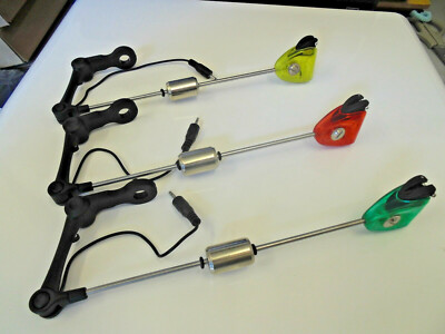 3 x  Drop off illuminated Bite Indicators. Slider Weight, Standard 2.5mm Jacks