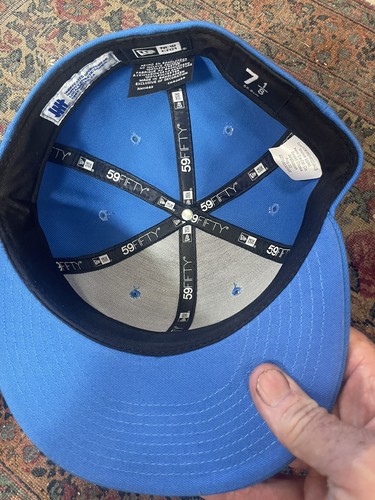 Undefeated Los Angeles LA Rams Chargers UCLA New Era Fitted Hat Cap 7 1/8 UNDFTD - Picture 5 of 5