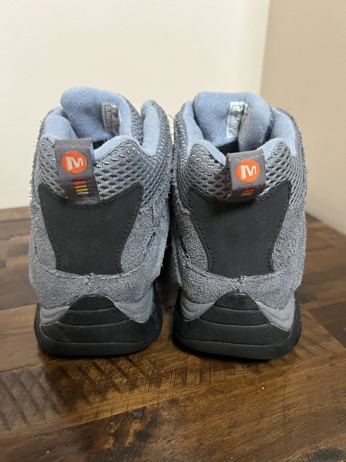merrell hiking performance periwinkle boots