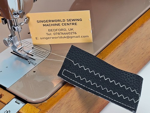 Excellent 1960 Singer 306k Zig-Zag Sewing Machine, Serviced, Warranty,Heavy-Duty - Picture 7 of 24