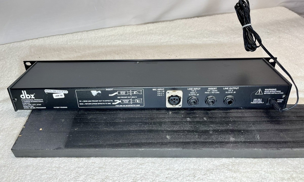 dbx project1 286 マイクコンプレッサー 中古動作品 dbx project1 286 マイクコンプレッサー 中古動作品 - メルカリ