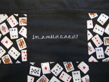 FUN Apron Waiter Waitress Barista Server Utility Naughty Poker Game 4 Pockets