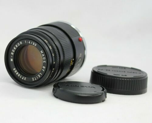 Minolta M-Rokkor 90mm f/4 MF Lens for Leica M Leitz CL CLE W Minolta M-Rokkor 90mm f/4 MF Lens for Leica M Leitz CL CLE W