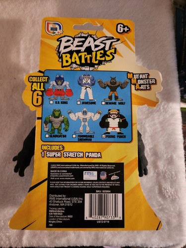 BEAST BATTLES STRETCHY MONSTERS!!! - (PEKING PUNCH) BRAND NEW!!! - Picture 2 of 2