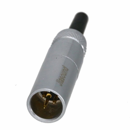 Mini-XLR 3Pin TA3M Connector Metal Housing for Wireless Microphone Transmitter - Picture 1 of 4