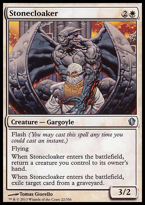 Magic the Gathering MTG Stonecloaker (22) Commander 2013   LP