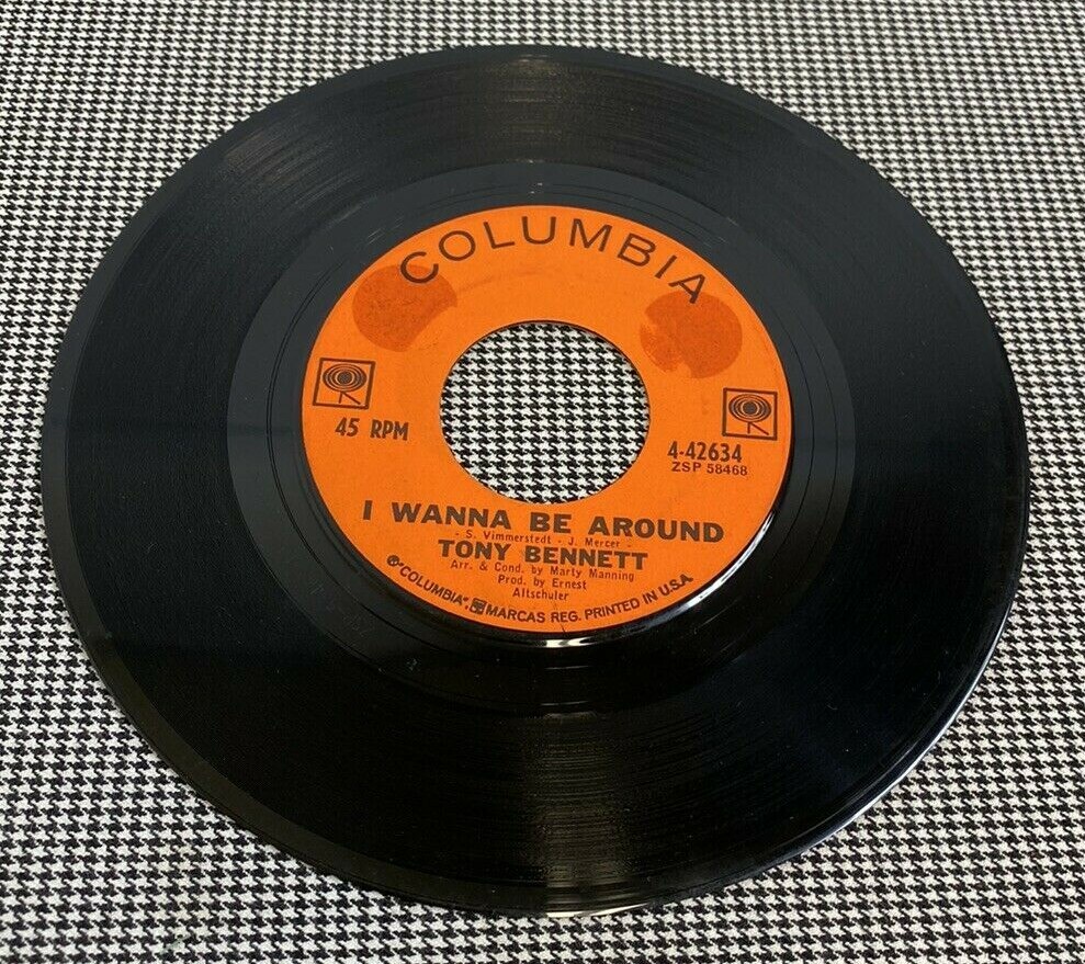 （LPレコード）I Wanna Be Around / Tony Bennett Tony Bennett – I Wanna Be Around – Vinyl (Pitman Pressing
