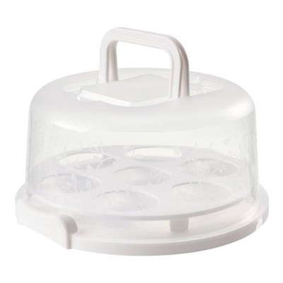 Kuchen Cupcake Muffin Träger Behälter 7 Tassen Servierer Wechselboden