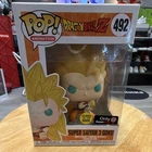 Funko Pop! Vinyl Dragon Ball Z Super Saiyan 3 Goku #492 GameStop Glow Exclusive