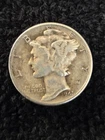 1945 Mercury Dime Circulated