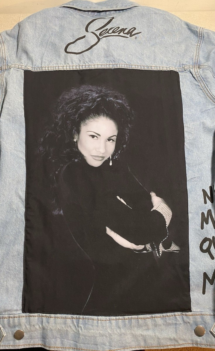 Selena Quintanilla デニムジャケット Selena Quintanilla Official Selena Merchandise Song Titles Denim