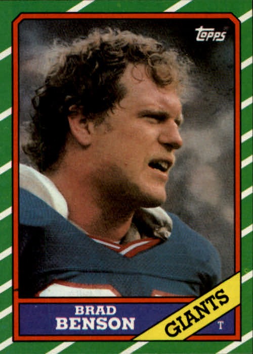 1986 Topps #146 Brad Benson RC - FB