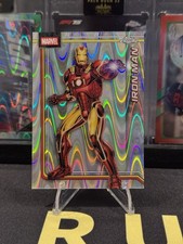 2026 Topps Chrome Marvel Comics #57 IRON MAN RayWave Refractor