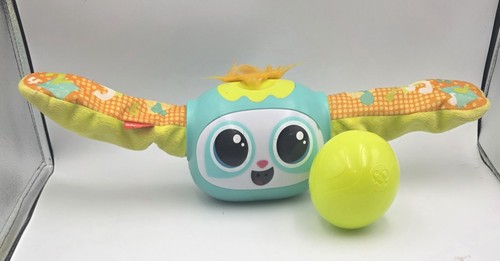 Fisher-Price Rollin' Rovee Interactive Learning Toy w/ Ball (Tested and Working)