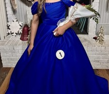Ashley Lauren Royal Blue Pageant/Prom Dress Size 2 Excellent Condition