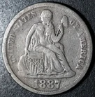 1887-P SEATED LIBERTY DIME